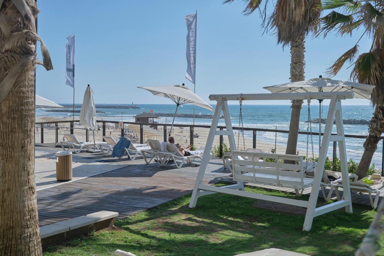 Sunny Sea View Studio Apartment Herzelia Exterior foto