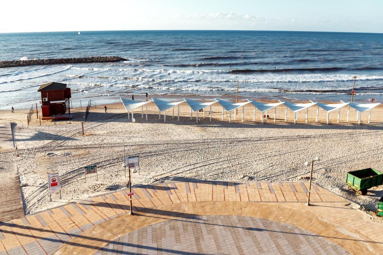Sunny Sea View Studio Apartment Herzelia Exterior foto